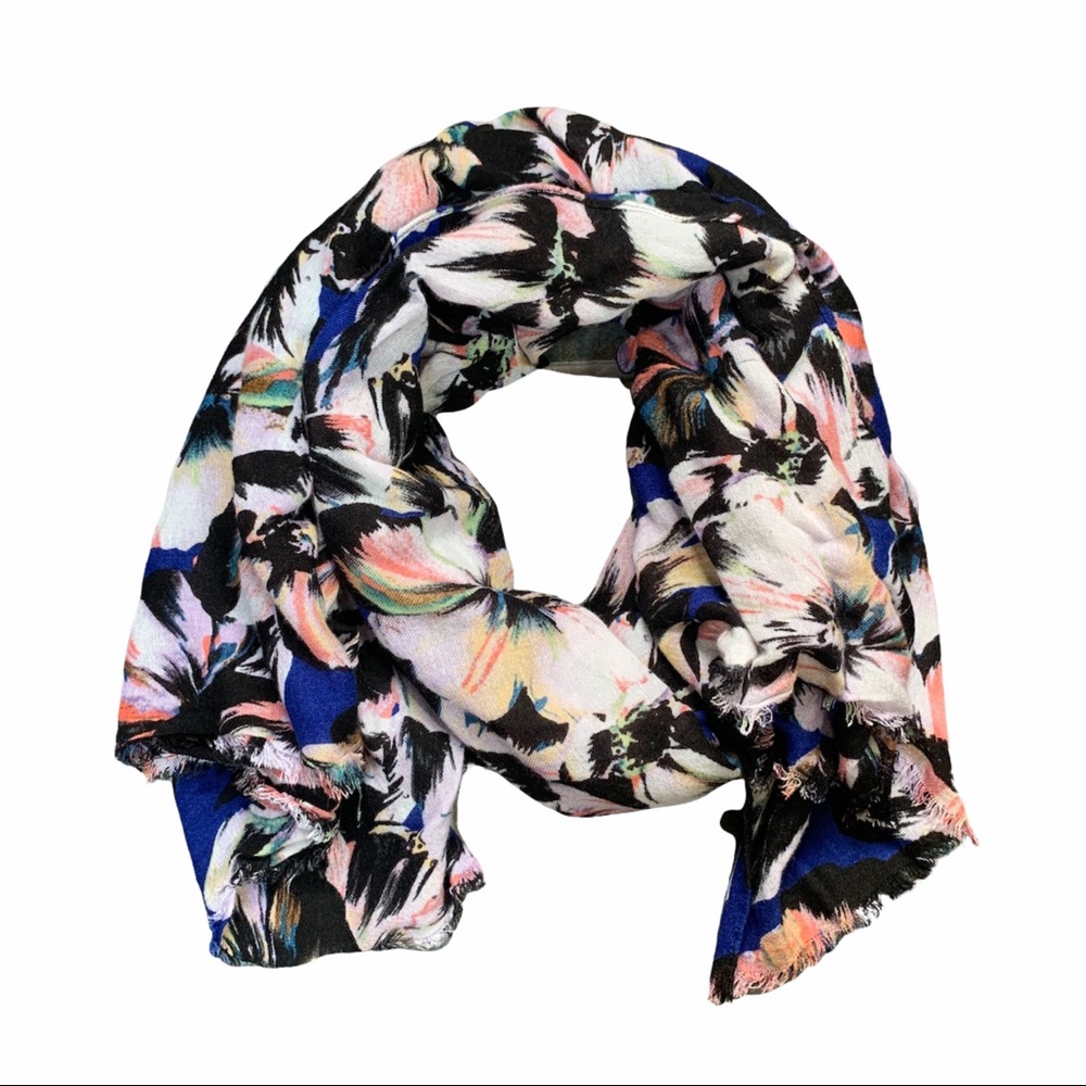 J. Crew Floral Lightweight Scarf